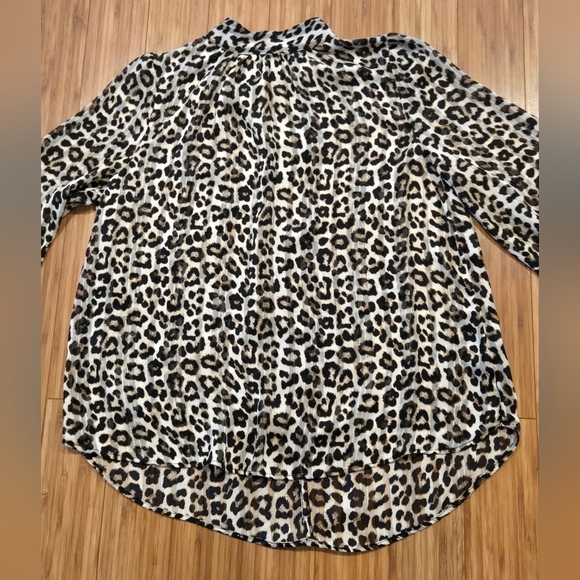 NWOT H & M Leopard Print Top - Picture 6 of 10